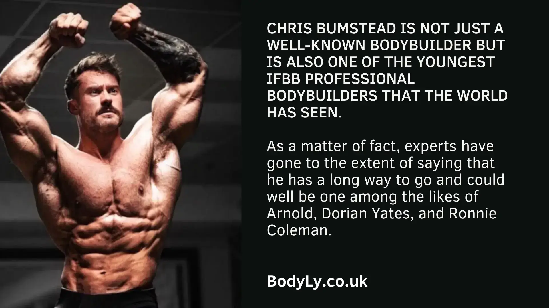 Is Chris Bumstead natural or on steroids