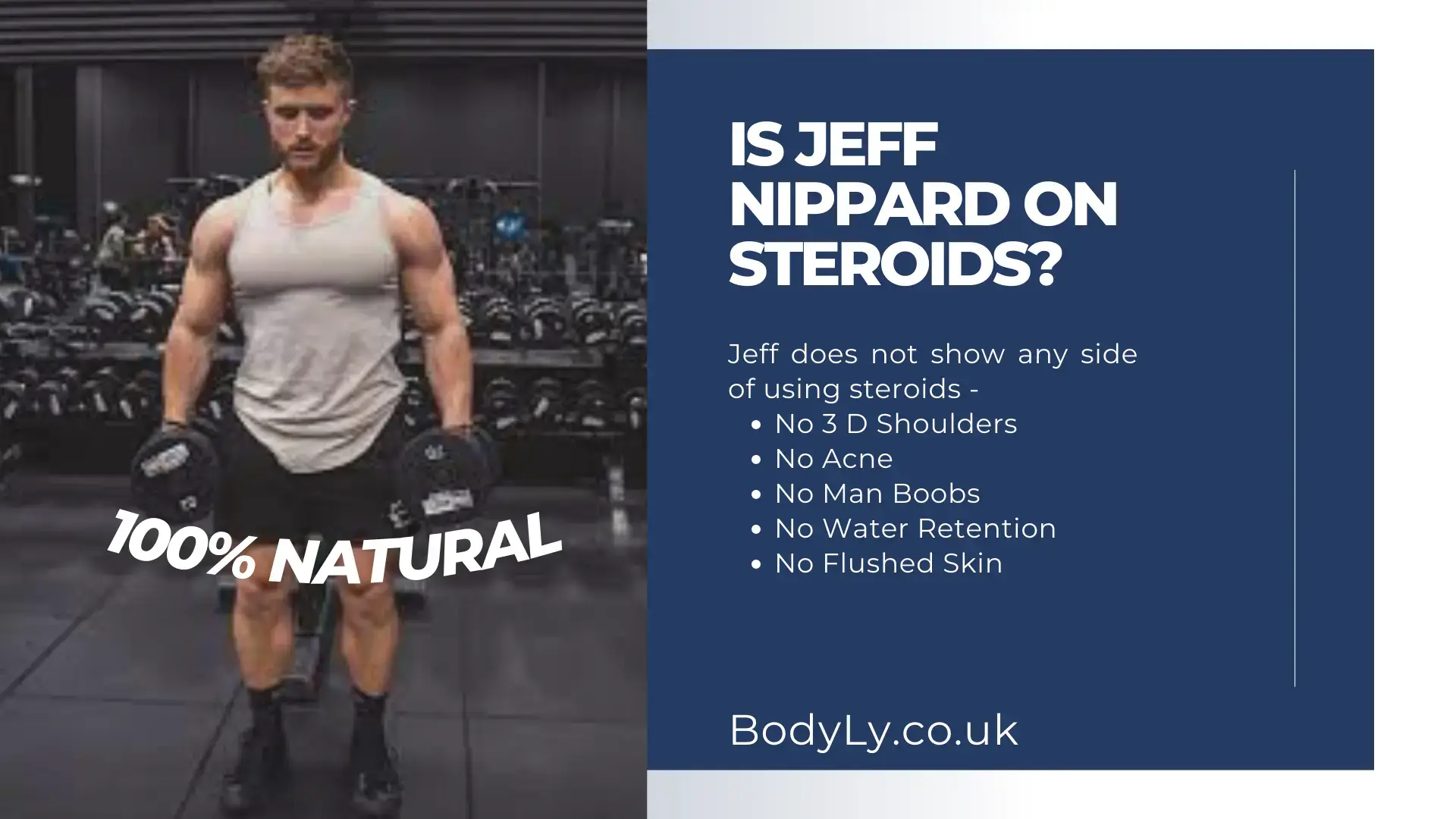 Jeff Nippard steroid