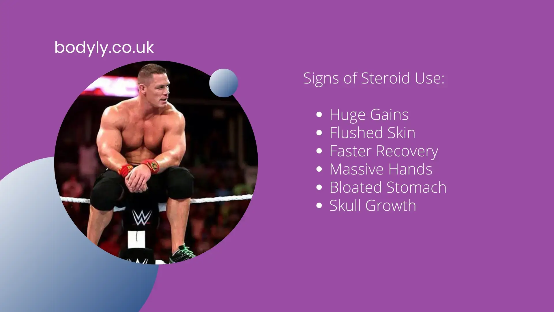 signs of steroid use