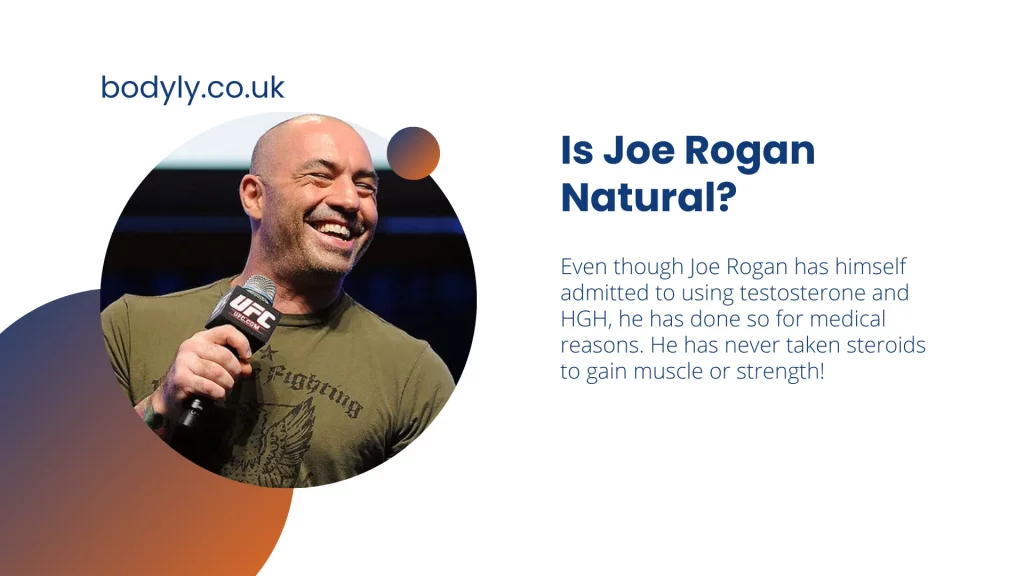 is joe rogan natual or on steroids