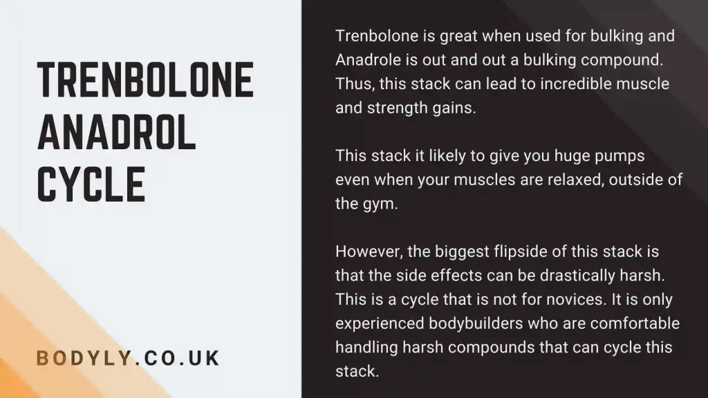 Tren anadrol cycle