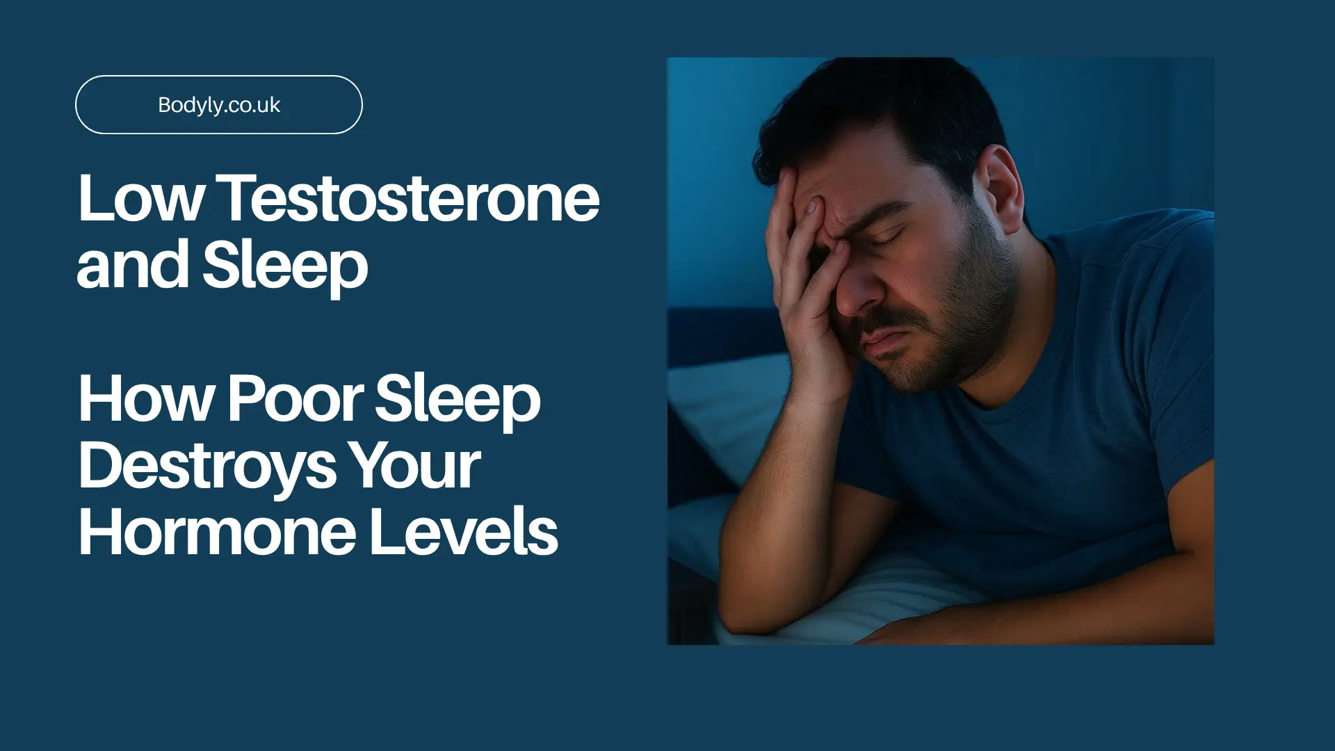 low testosterone and sleep