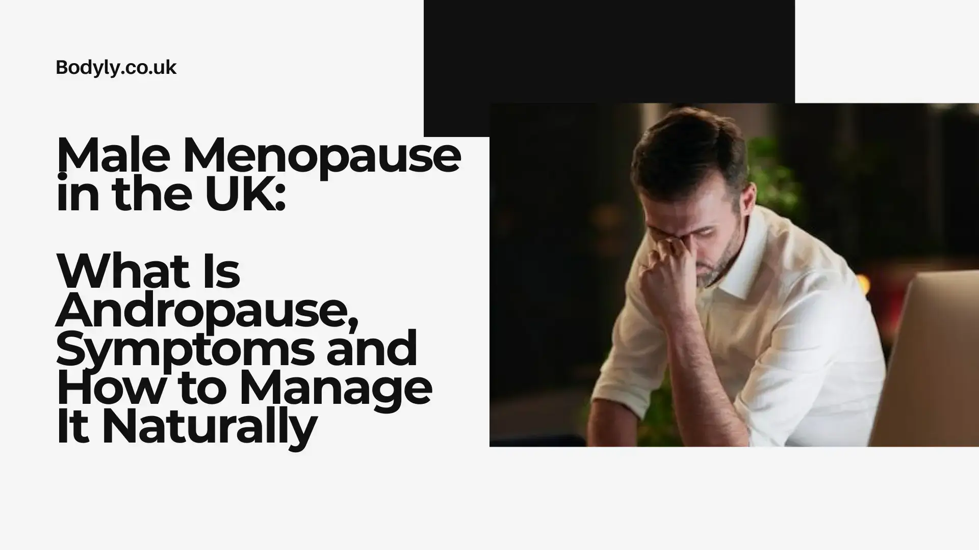 male menopause in the UK