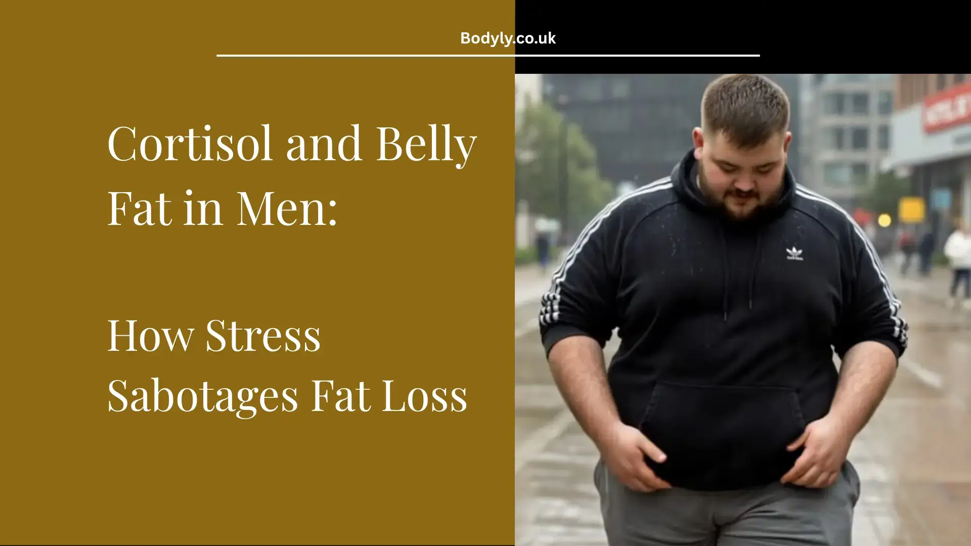 cortisol and belly fat in men